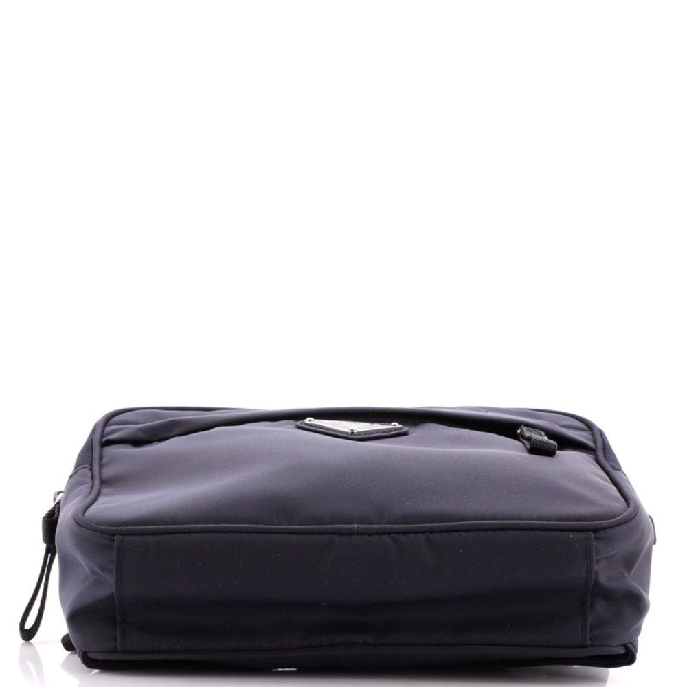 Prada Montagna Belt Bag Tessuto Small Blue - Picture 4 of 6